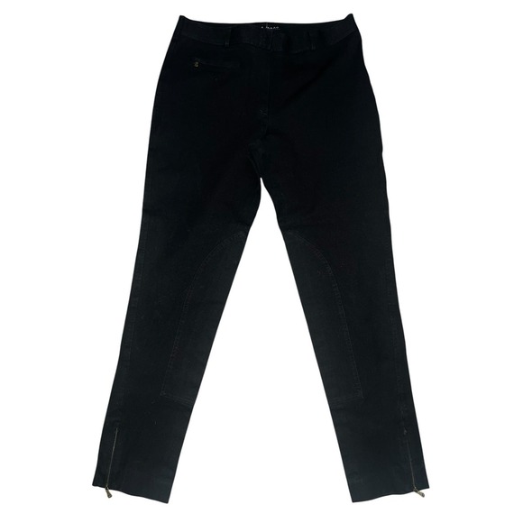 Jennie Maac  pants dark Academia Minimalist Monochrome Zipper On Bottom Sz S - Picture 2 of 6